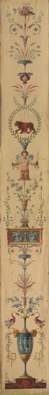 Dekorativ panel, 1790-tal. av Pierre Rousseau
