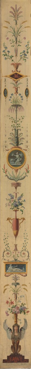 Dekorativ panel, 1790-tal. av Pierre Rousseau