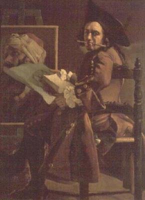 Självporträtt av Pierre Subleyras