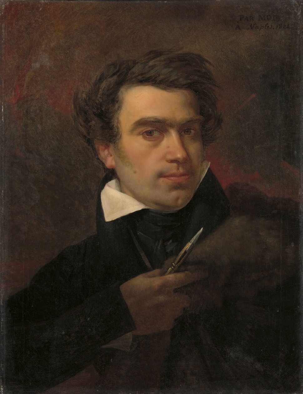 Självporträtt av Pierre Van Hanselaere
