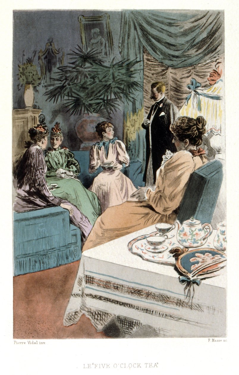 illustration för "Kvinnan i Paris" av Pierre Vidal