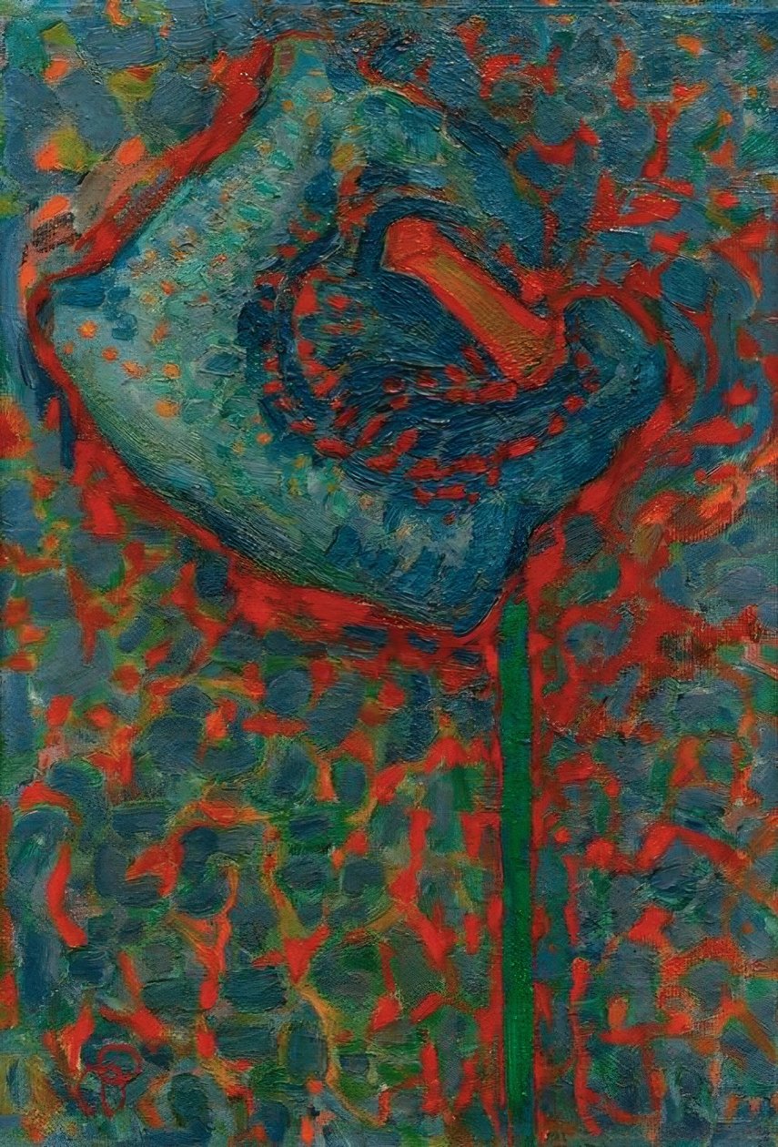 Aronstab av Piet Mondrian