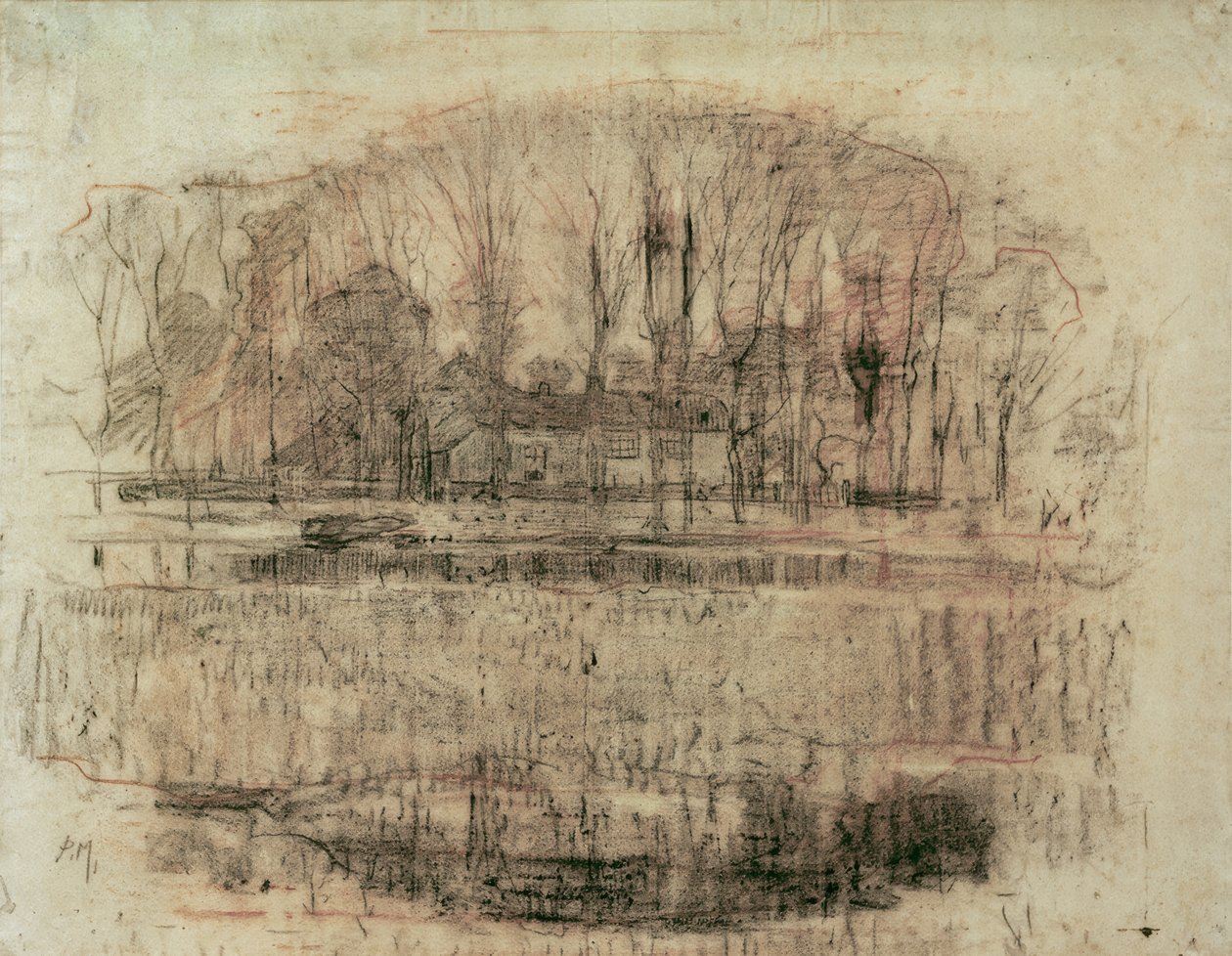 Gård Geinrust av Piet Mondrian