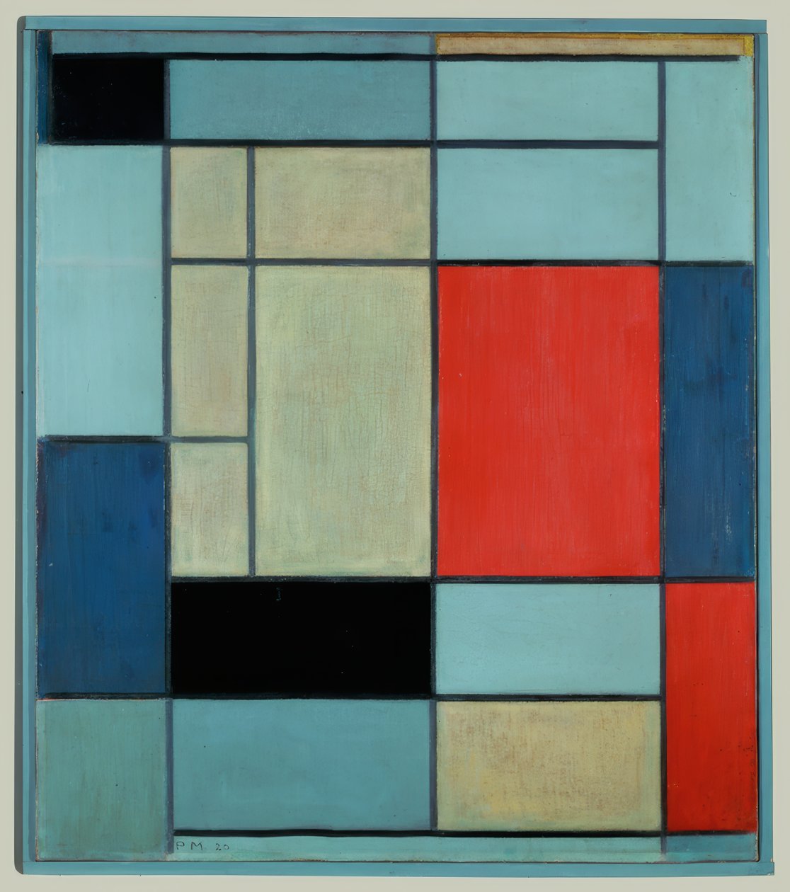 Sammansättning I av Piet Mondrian