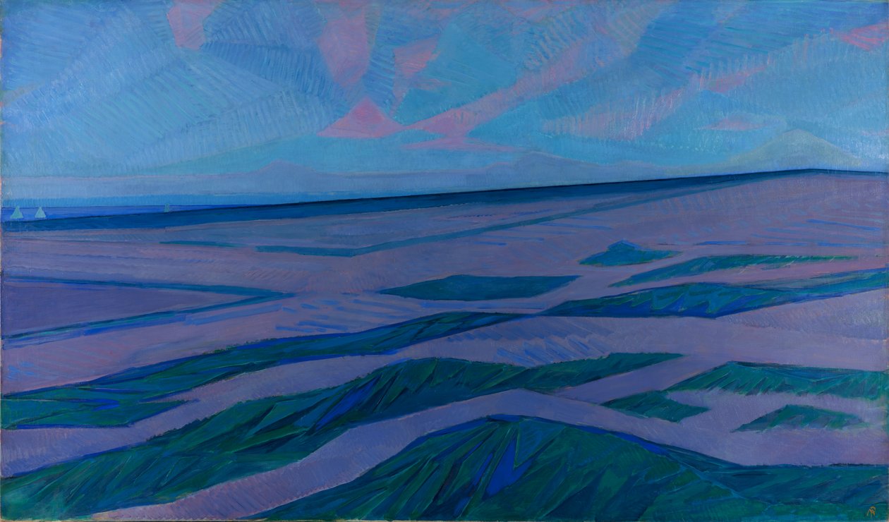 Dynlandskap, 1911 av Piet Mondrian