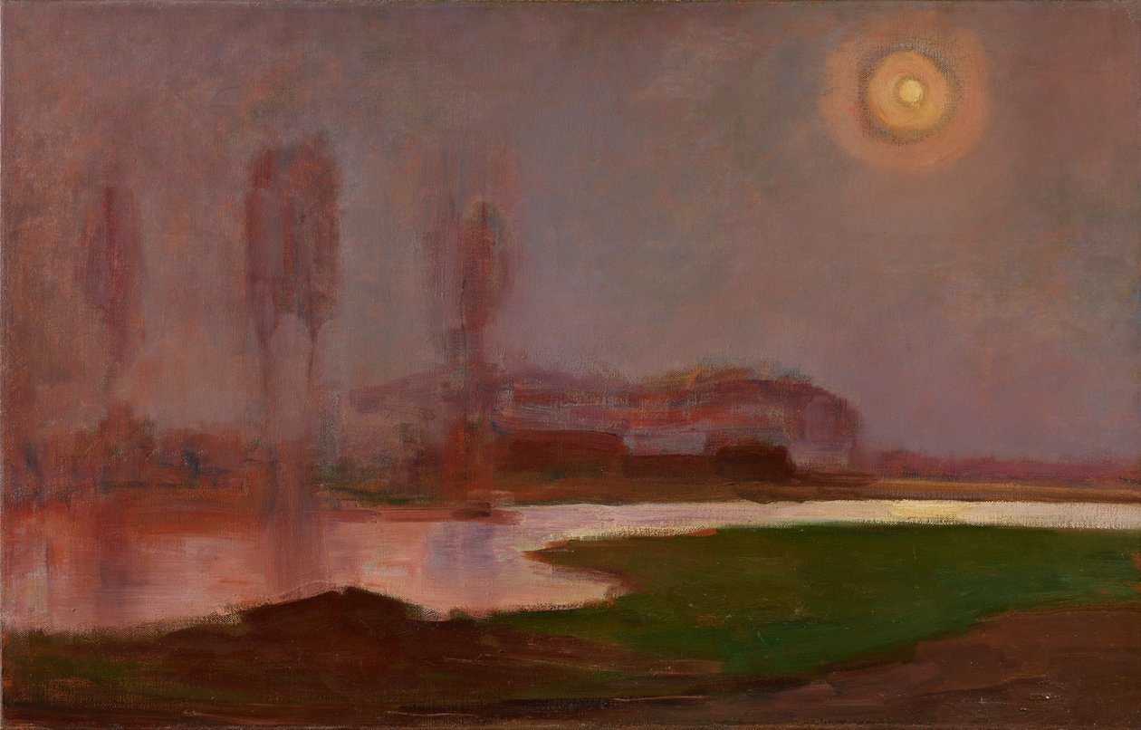 Sommarnatt, 1907 av Piet Mondrian