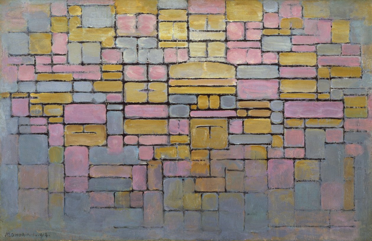 Tableau no. 2  av Piet Mondrian
