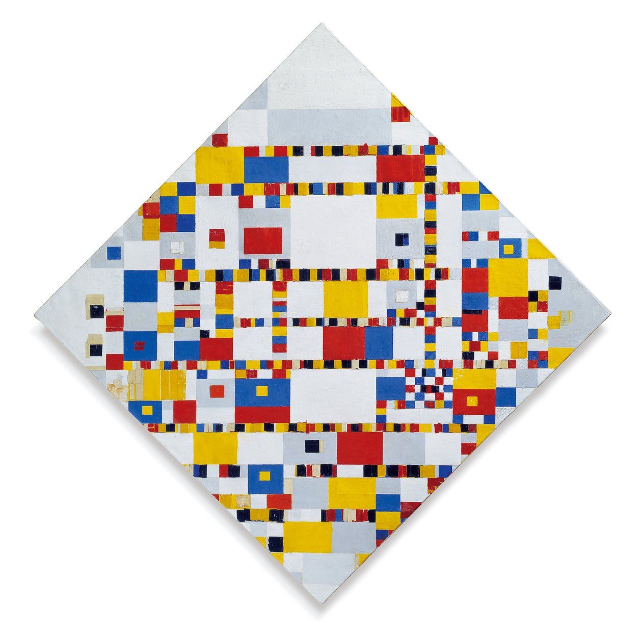 Victory Boogie Woogie  av Piet Mondrian