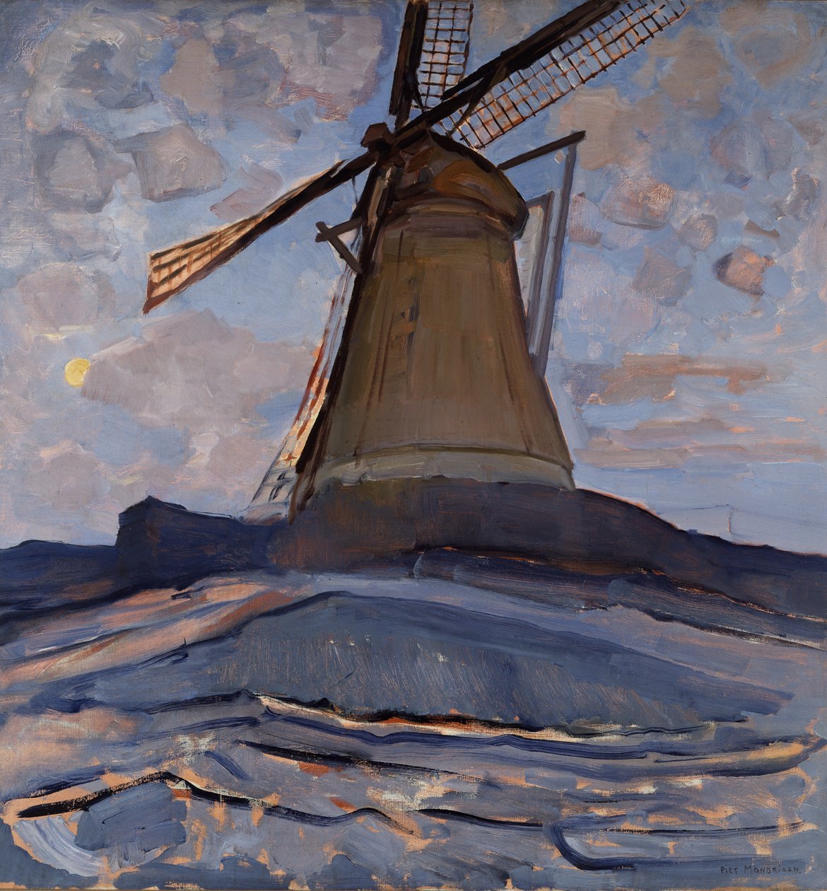 Windmill  av Piet Mondrian