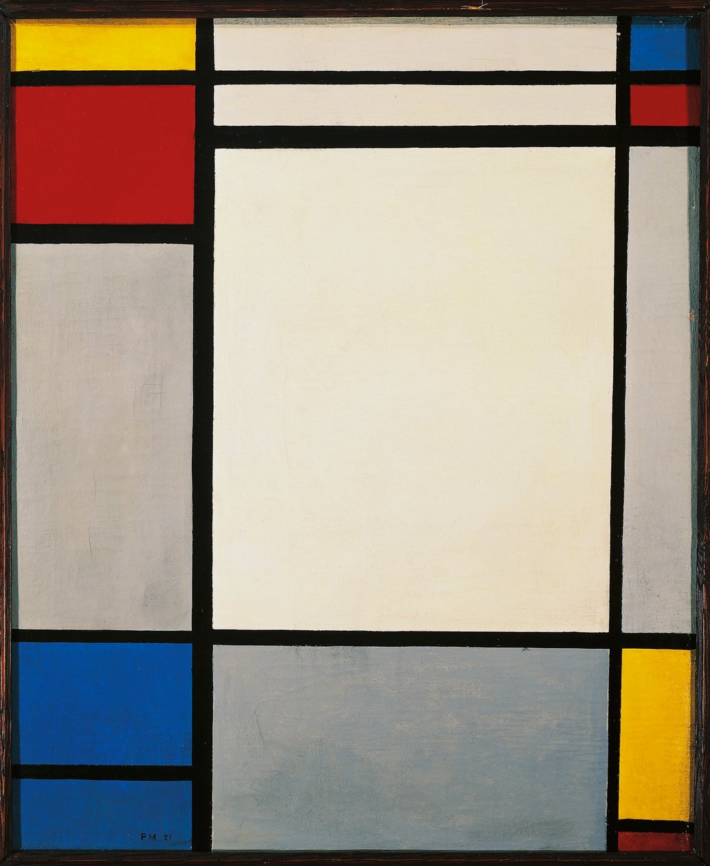Sammansättning av Piet Mondrian