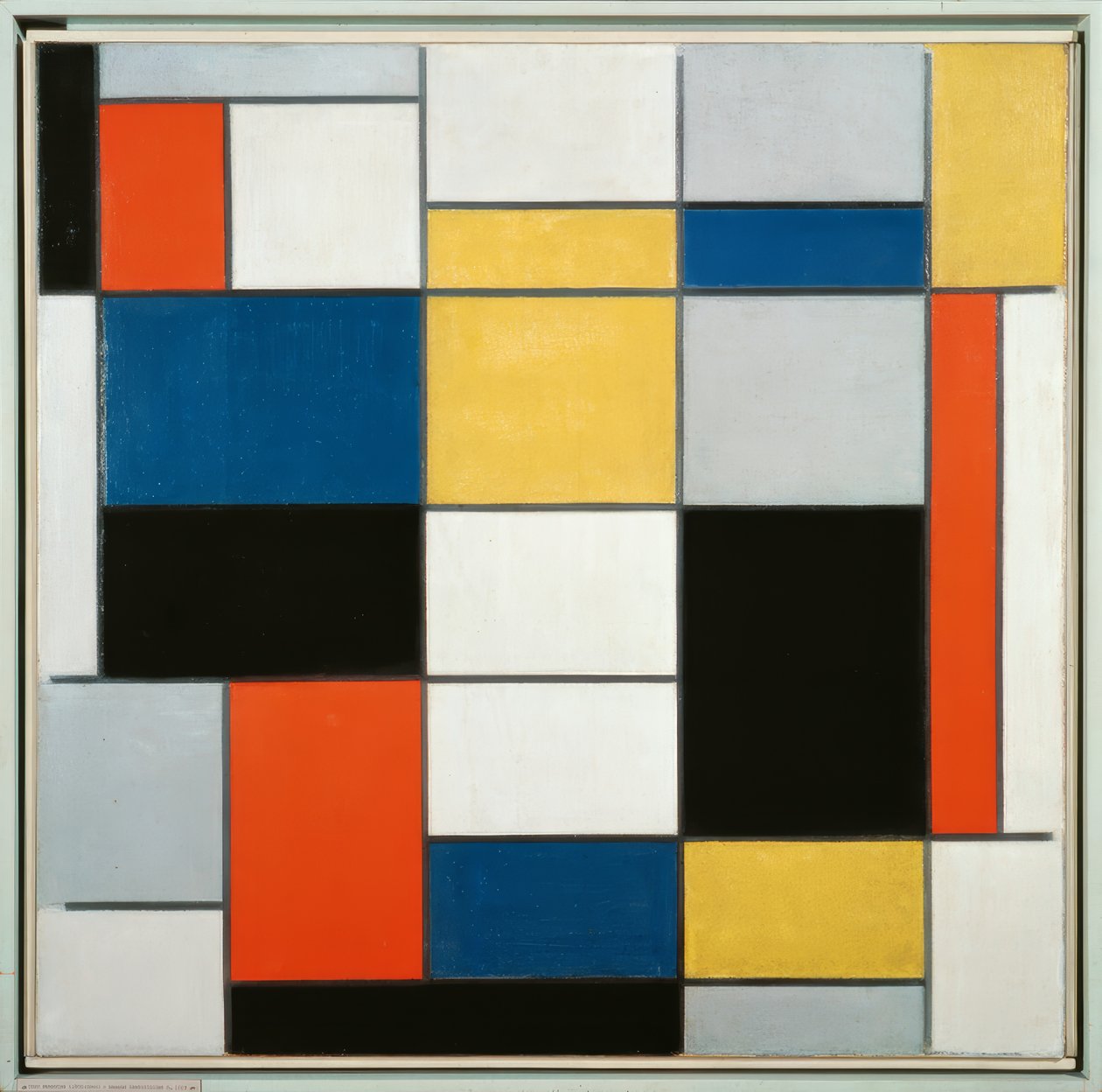 Komposition A av Piet Mondrian
