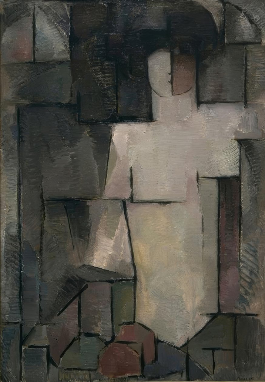 Den stora handlingen av Piet Mondrian