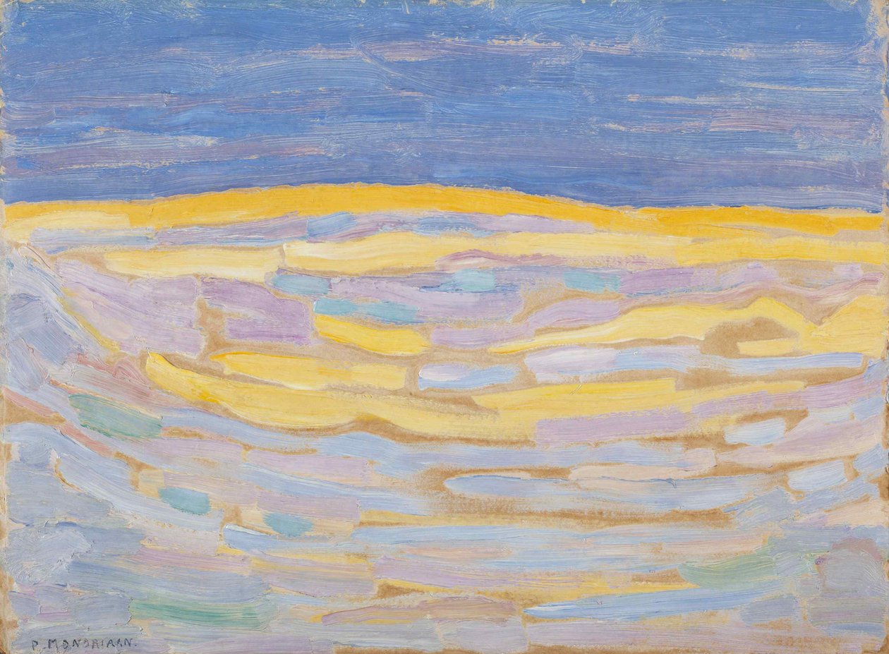 Dune I, 1909. av Piet Mondrian