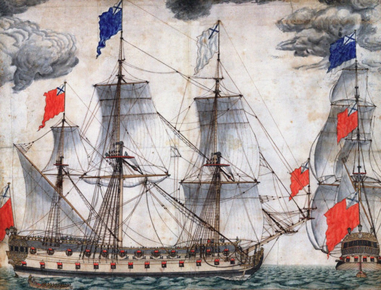 Goto Predestinatsia, 1700 av Pieter Bergman