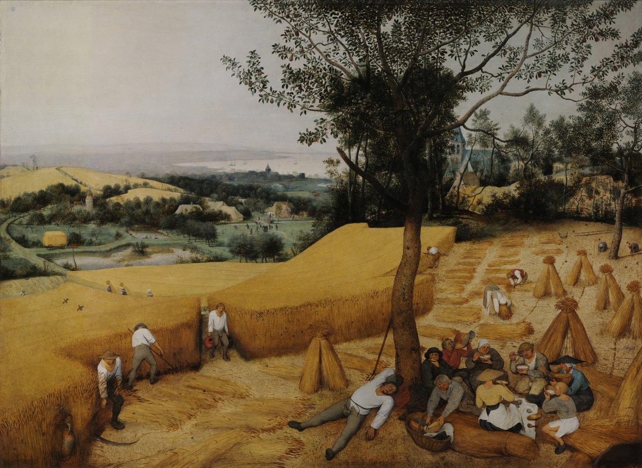 The Harvesters av Pieter Bruegel the Elder