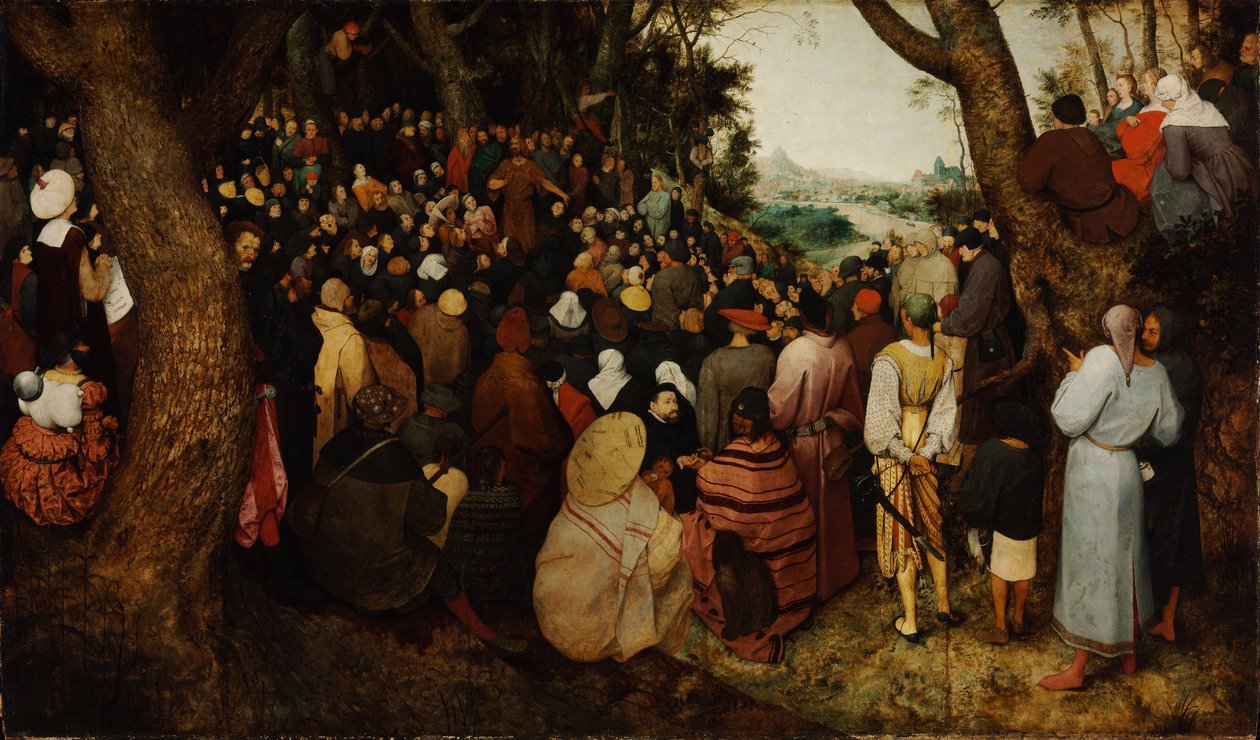 Johannes Döparens predikan av Pieter Bruegel the Elder