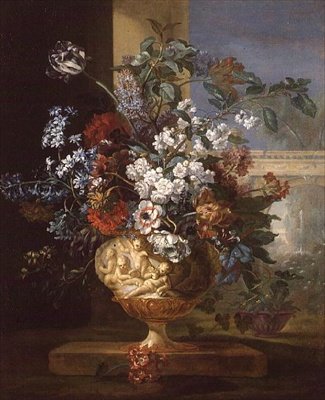 Stilleben av blommor av Pieter Casteels