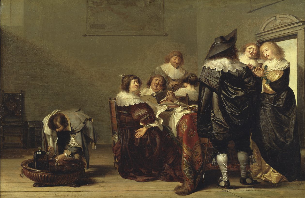 Företag som gör musik av Pieter Codde