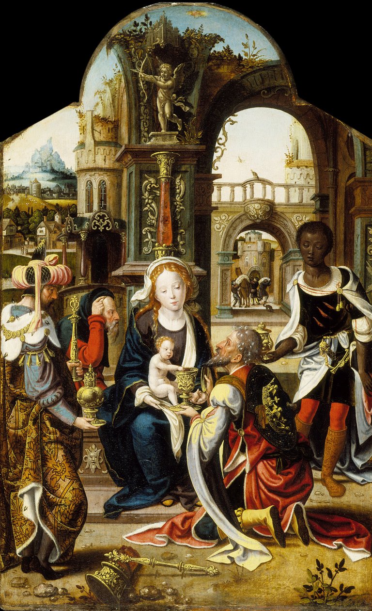 The Adoration of the Magi, 1530 av Pieter Coecke van Aelst