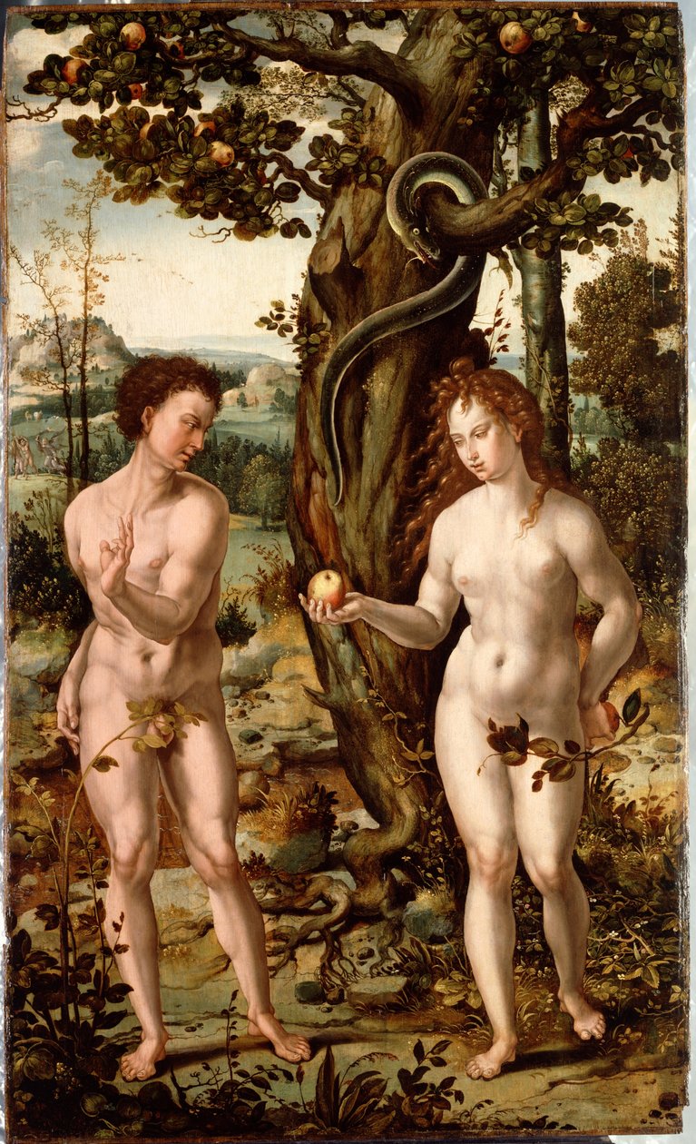 Människans fall av Pieter Coecke van Aelst