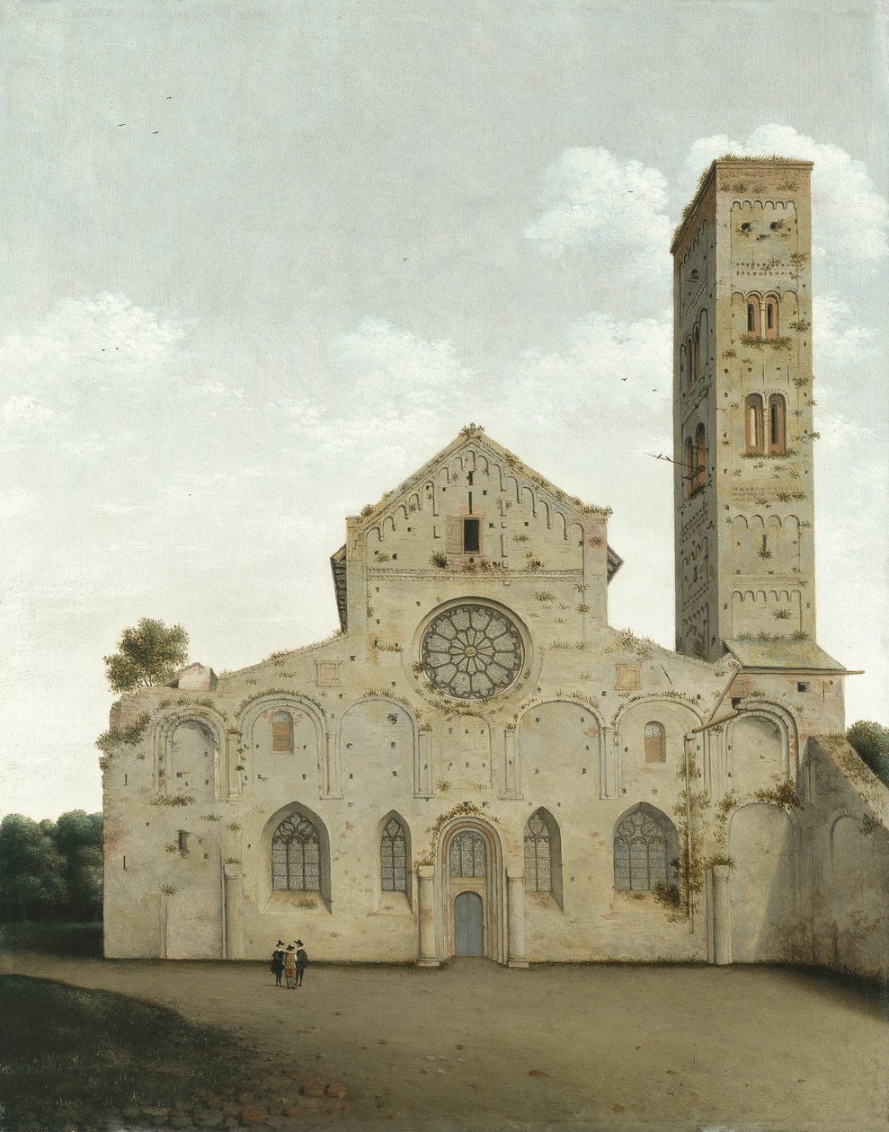 The West Façade of the Church of Saint Mary in Utrecht av Pieter Janszoon Saenredam