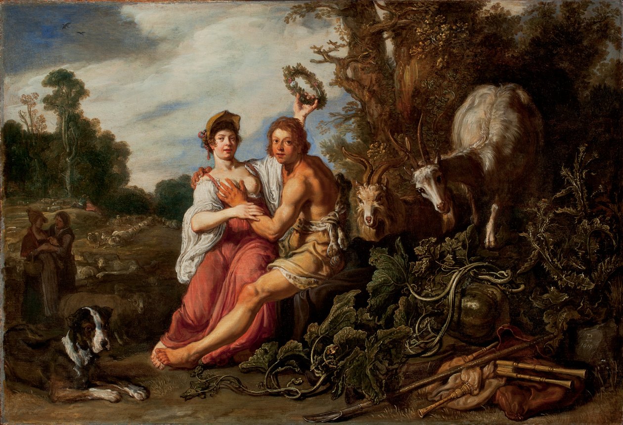 Paris and Oenone, 1619  av Pieter Lastman