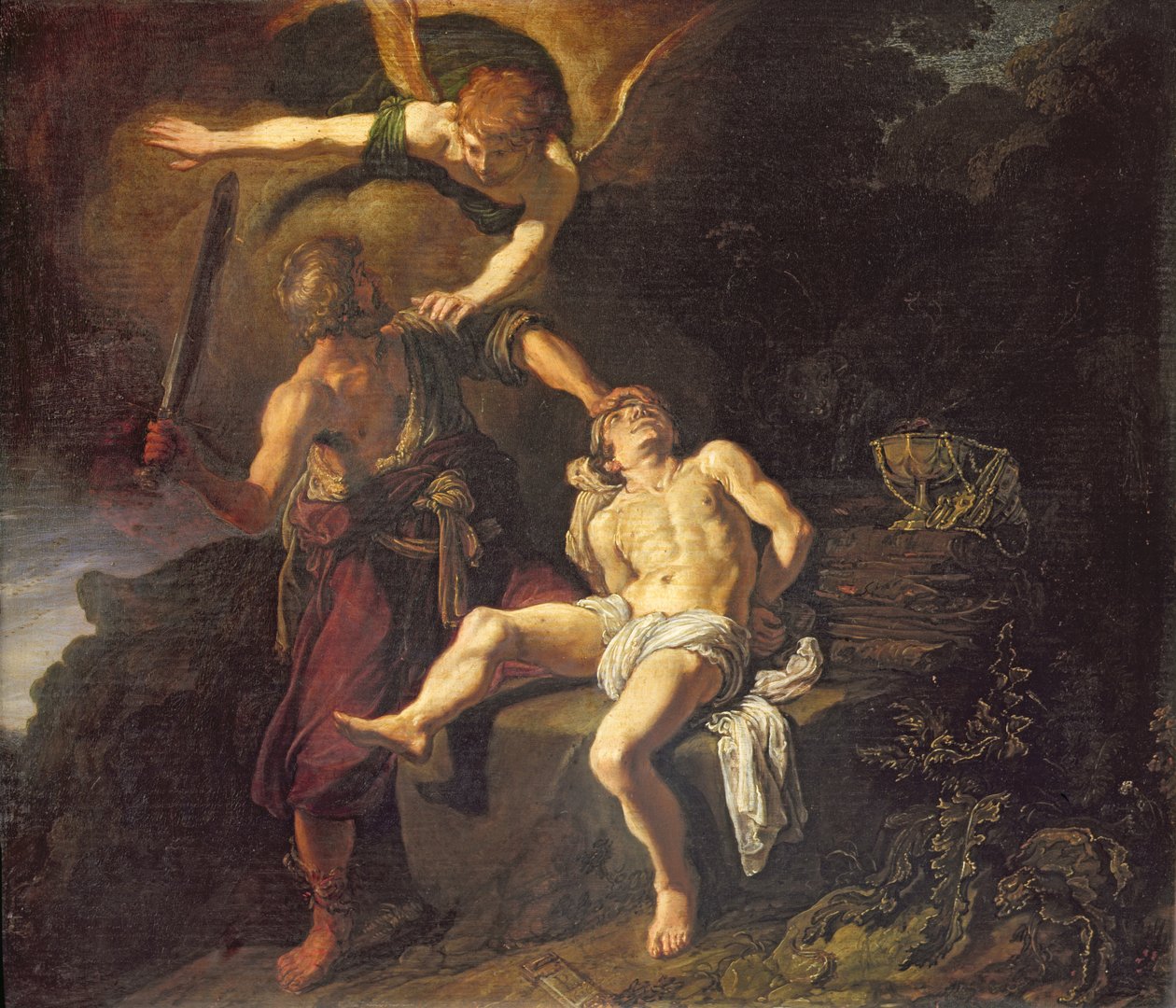Isaks offer, 1616 av Pieter Lastman