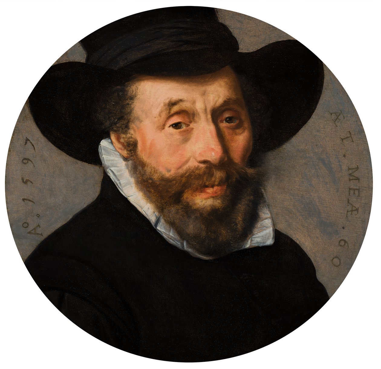 Porträtt av en man av Pieter Pietersz the Elder