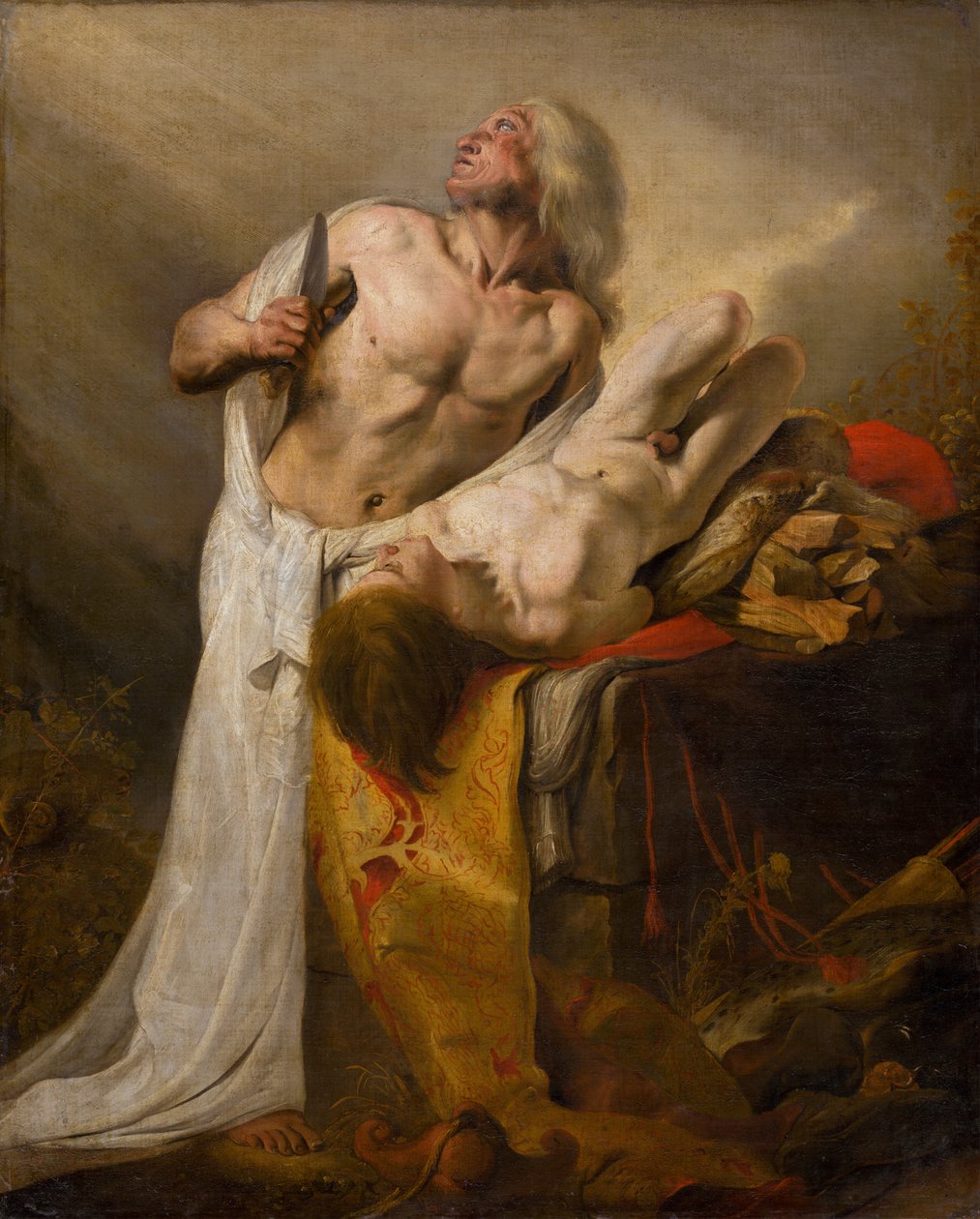 The Sacrifice of Isaac av Pieter Fransz de Grebber
