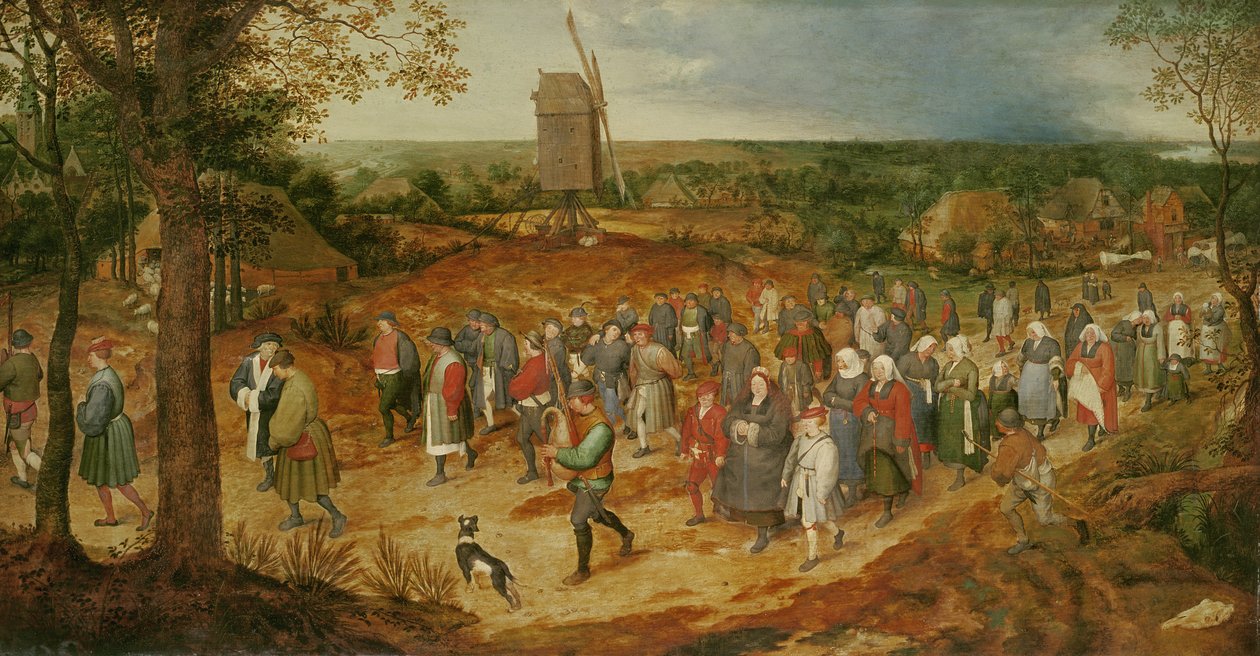 Ett bondbröllop av Pieter Bruegel the Elder