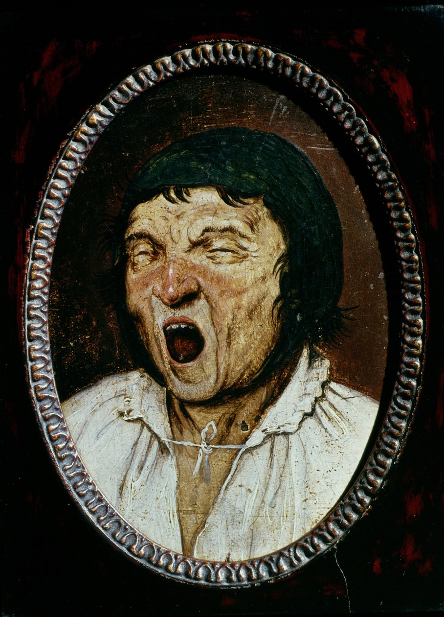 Man gäspar av Pieter Bruegel the Elder