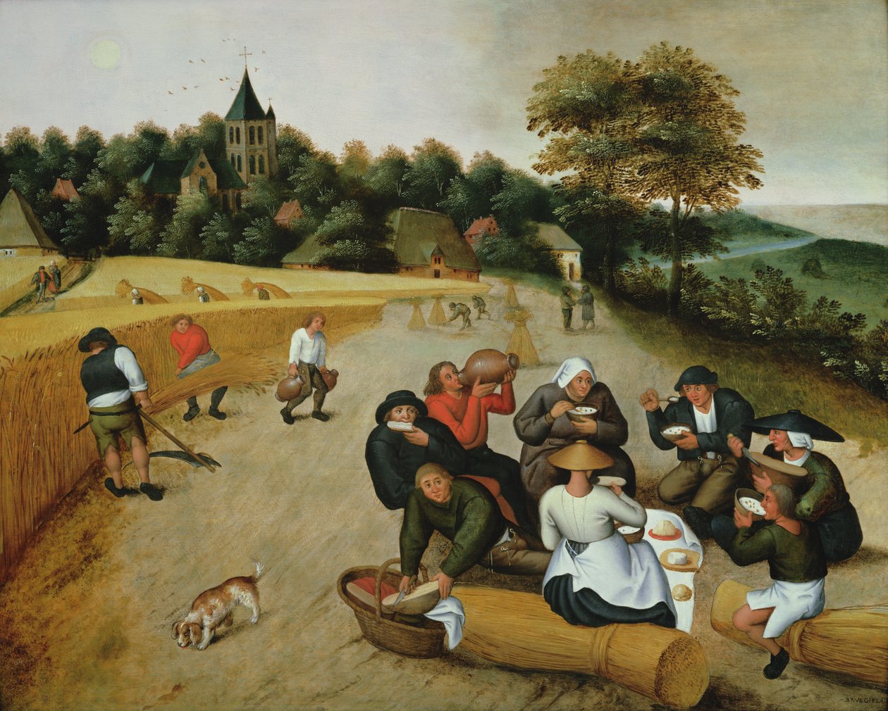 Sommar av Pieter Brueghel the Younger