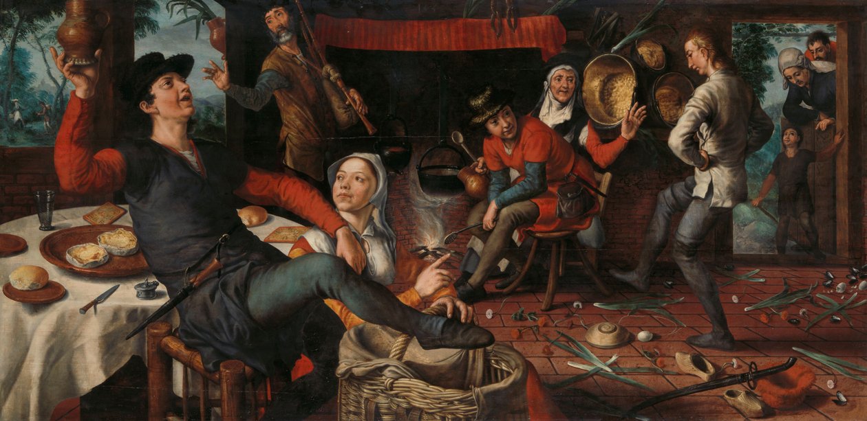 Äggdansen av Pieter Aertsen