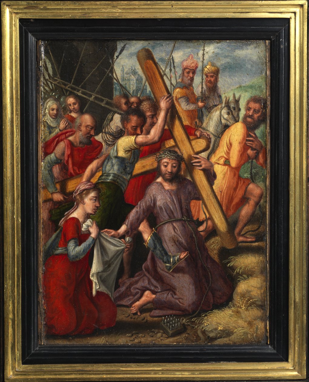 Kristus som bär korset av Pieter Aertsen