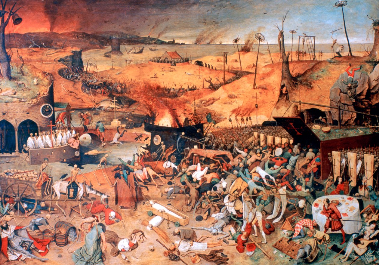 Dödens triumf, c1562 av Pieter Bruegel the Elder
