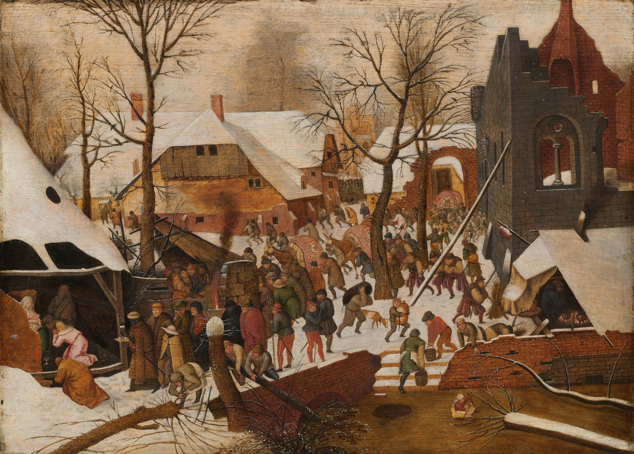 Tillbedjan av Magi av Pieter Brueghel (II)