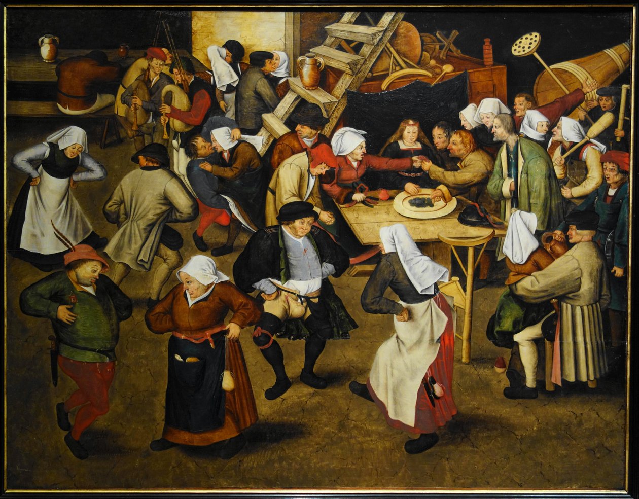 Bondebröllop av Pieter Brueghel the Younger