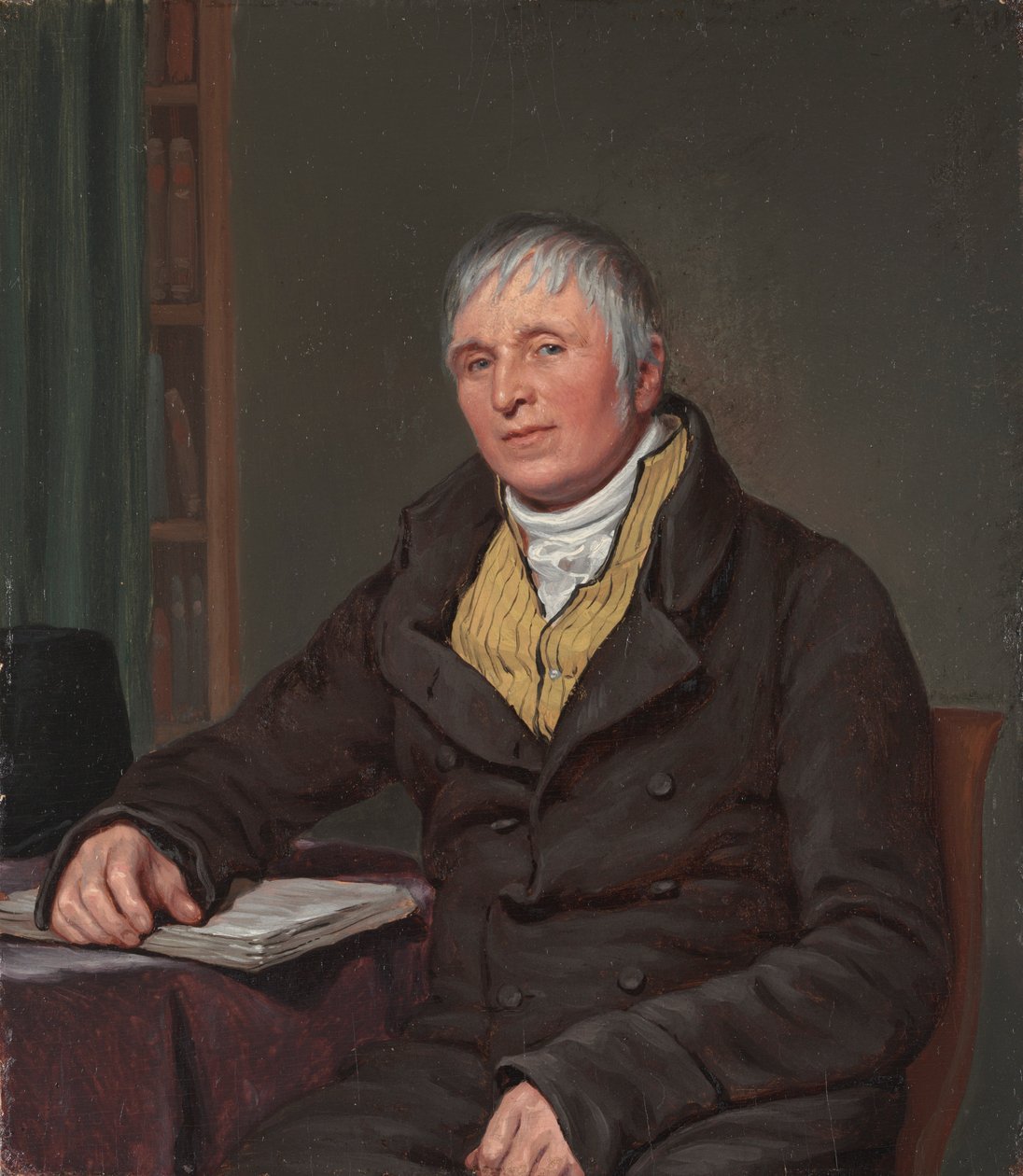 Charles Thompson, ca. 1818. av Pieter Christoffel Wonder