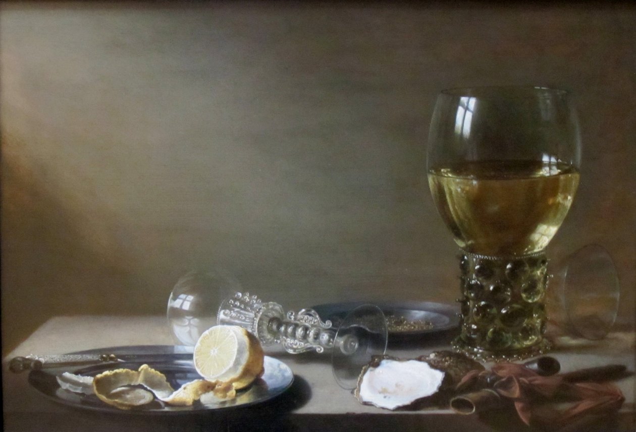 En bankettbit av Pieter Claesz