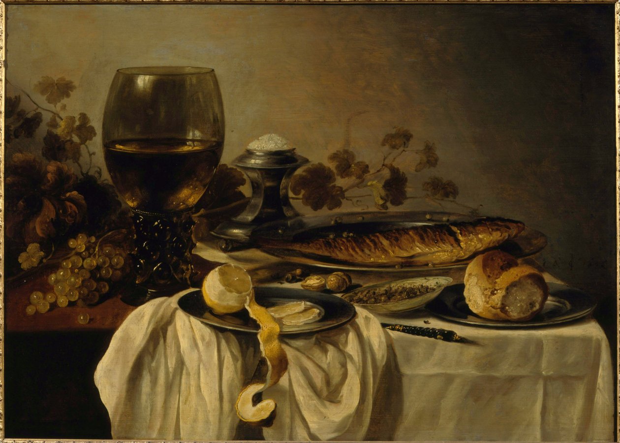 Frukost av Pieter Claesz