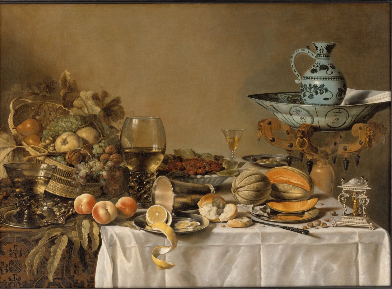 Fortfarande liv av Pieter Claesz