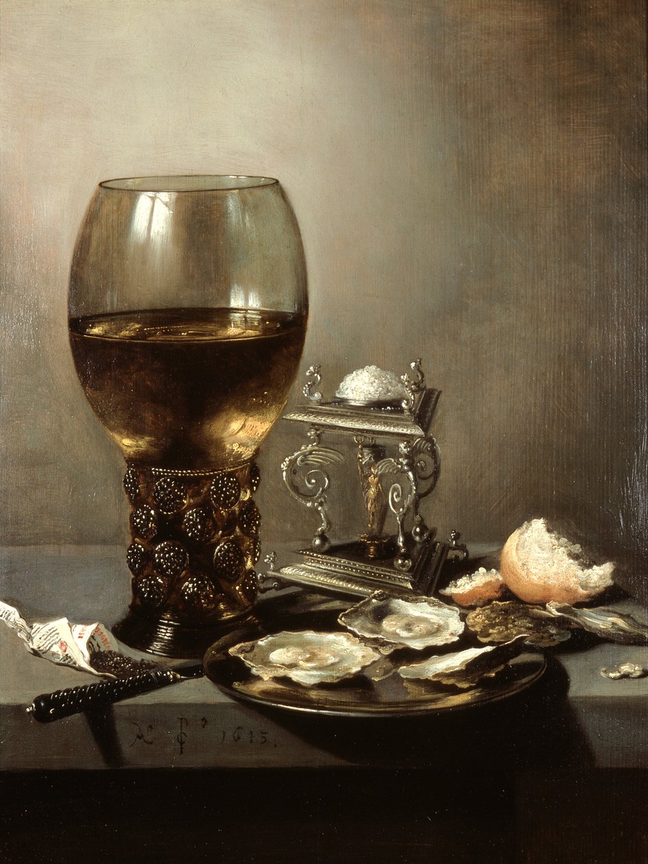 Stilla liv av Pieter Claesz