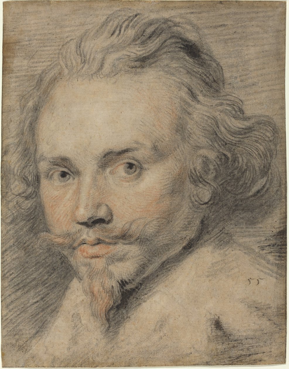 Porträtt av en man av Pieter Claesz Soutman