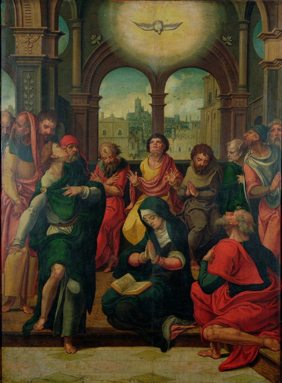 Den Helige Andens nedstigning av Pieter Coecke van Aelst