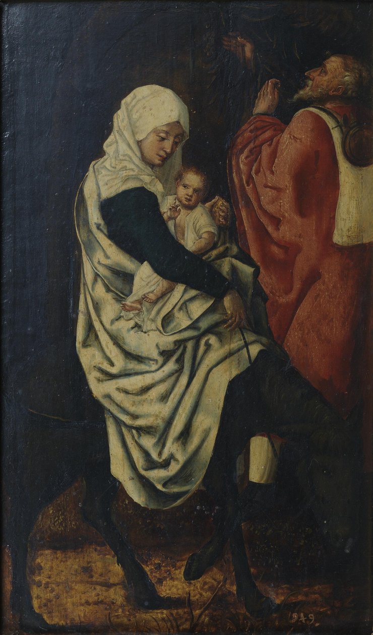 Flykten till Egypten av Pieter Coecke van Aelst