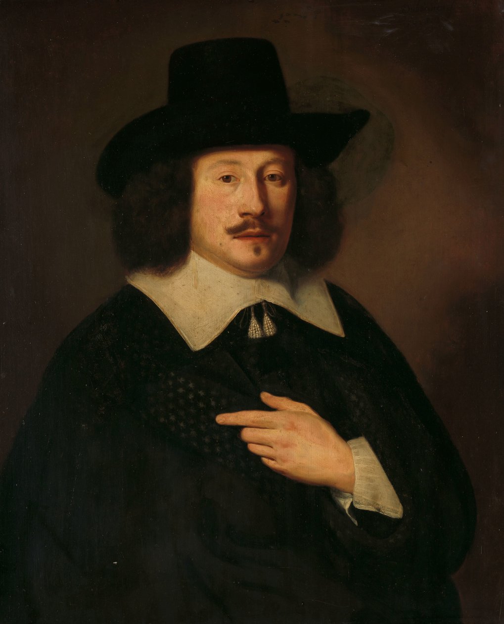 Porträtt av en man av Pieter Dubordieu