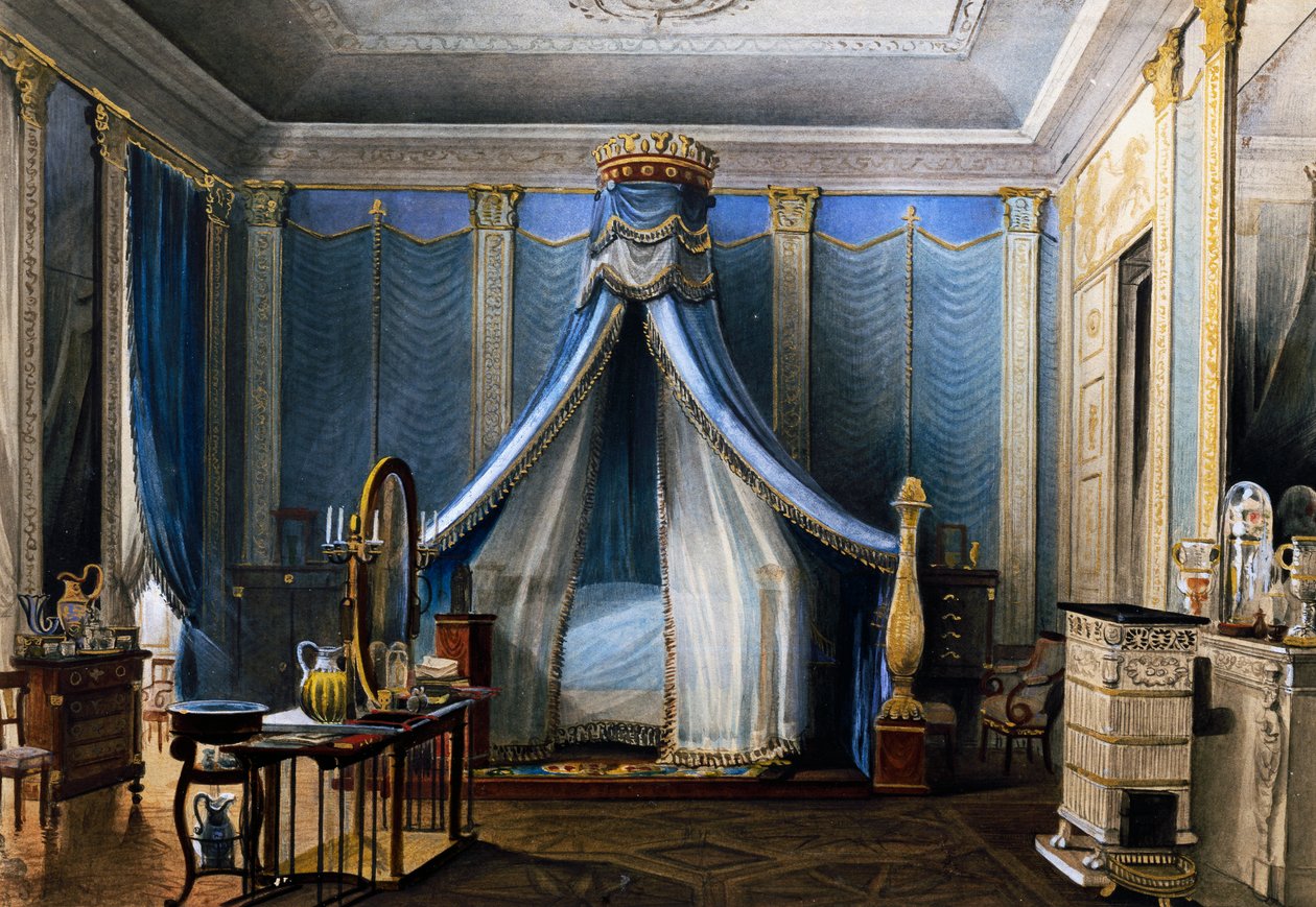 Sovrum i Mannheims slott av Pieter Francis Peters