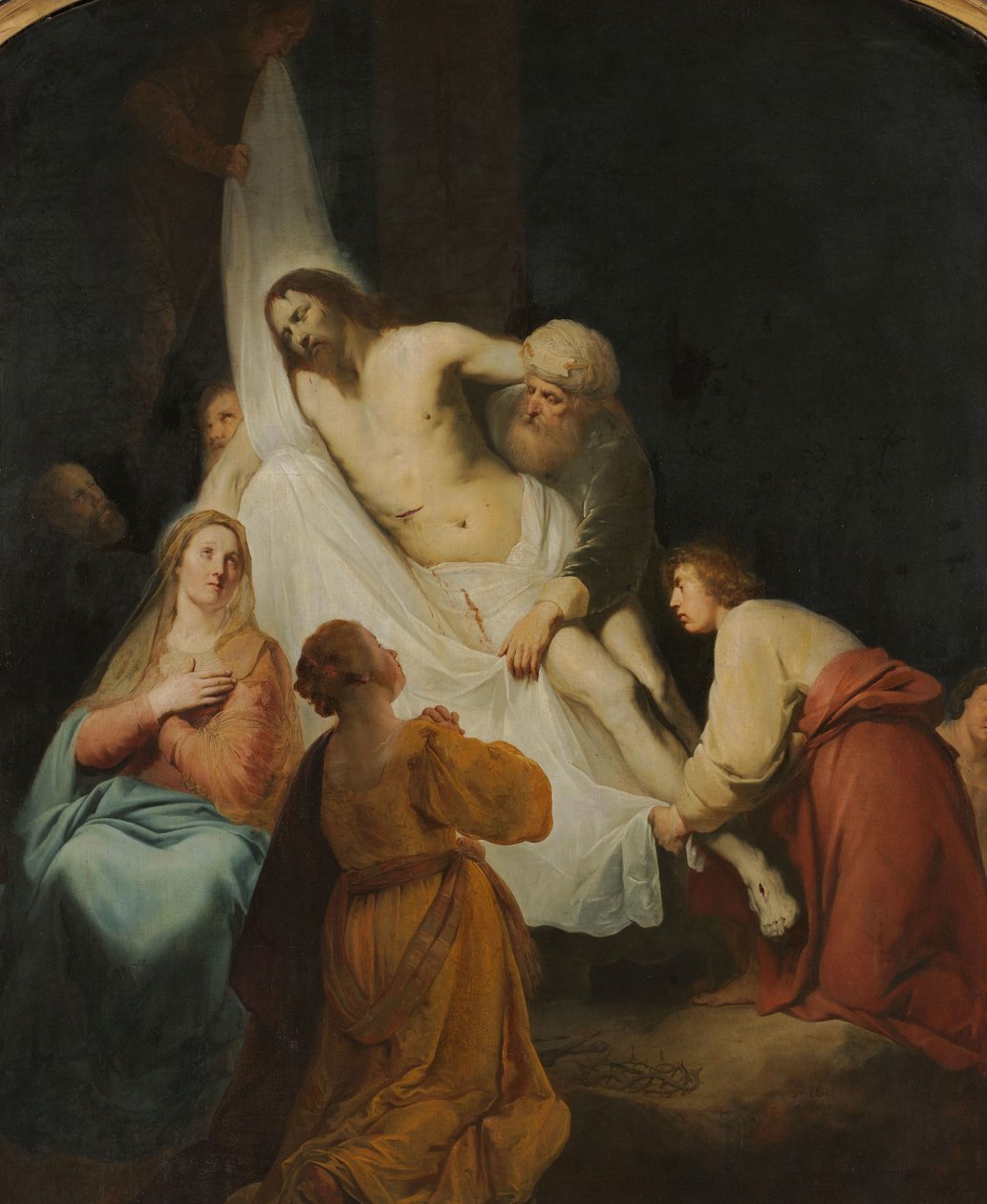 Nedstigningen från korset av Pieter Fransz de Grebber
