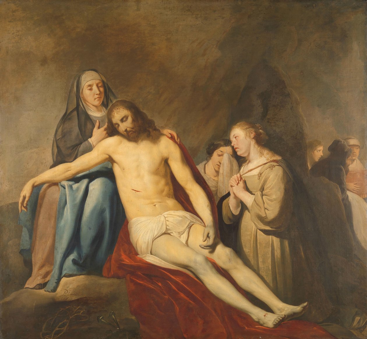 Klagosången av Pieter Fransz de Grebber