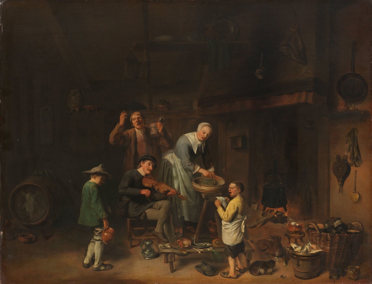 Bondfamiljsång av Pieter Jacobsz. Duyfhuysen